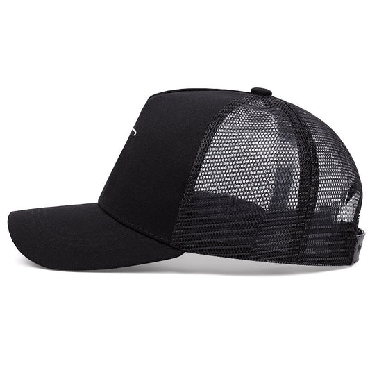 Cross English Embroidery Breathable Baseball Cap